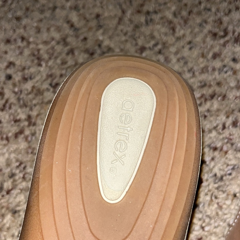 Aetrex Dana - Sneakers Warm Brown Size US 8.5 EUR 39 - Picture 12 of 13